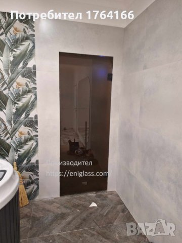 Стъклена врата за дома ,офис и баня