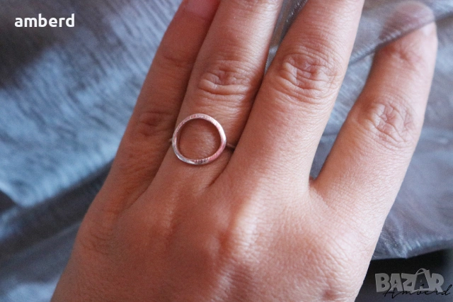 Уникален сребърен пръстен - модел R055, снимка 4 - Пръстени - 53556930