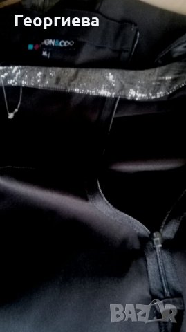 Нова черна рокля със сребристи презрамки ПРОМОЦИЯ 👗🍀M/L,L👗🍀 арт.310, снимка 6 - Рокли - 27707426