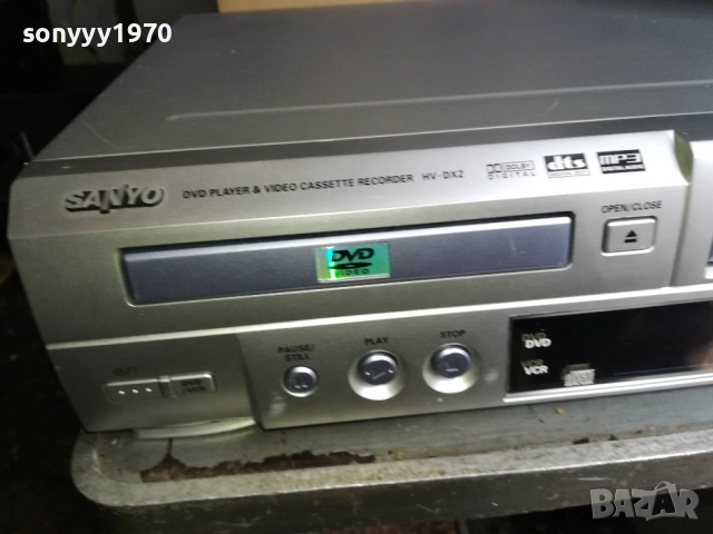 SANYO HV-DX2EV DVD & VIDEO-ВНОС SWISS 0911251903LCHERY2, снимка 5 - Плейъри, домашно кино, прожектори - 52353990