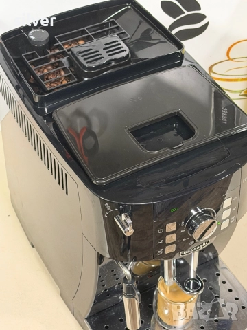 Кафемашина кафе автомат delonghi magnifica S с гаранция, снимка 5 - Кафемашини - 52531500