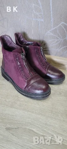 дамски боти бордо