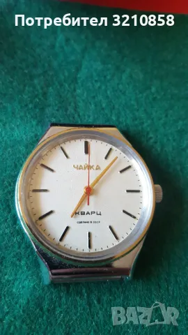 Мъжки часовник ЧАЙКА кварц, снимка 1