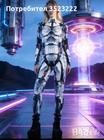 Sexy Bodysuits с принт за парти, снимка 4 - Гащеризони - 53601559