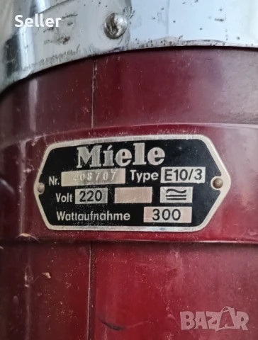 Прахосмукачка Miele Modell "A" , снимка 3 - Прахосмукачки - 50920376