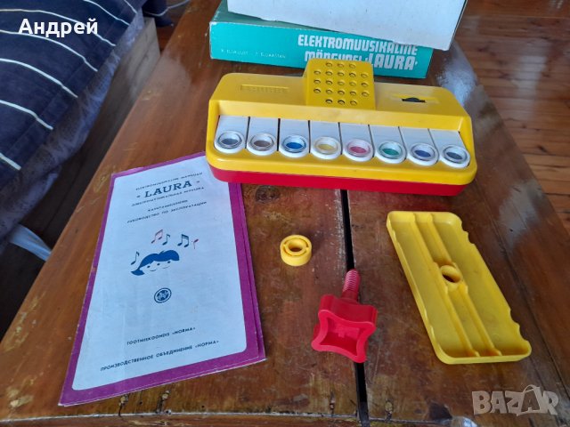 Стара музикална играчка Laura #2, снимка 2 - Други ценни предмети - 43984723