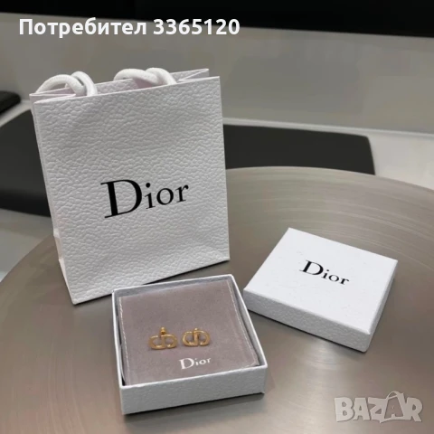 Обеци dior
