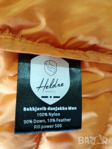 Heldre Dekkjarvik Down мъжко туристическо яке с гъши пух размер L, снимка 5 - Якета - 53203805