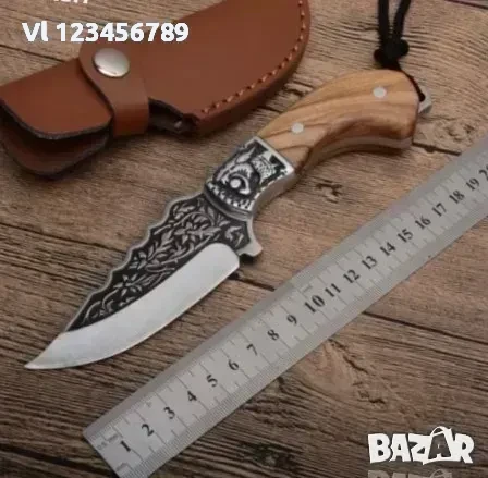 Ловен нож за дране 90х205 мм, снимка 3 - Ножове - 50687884