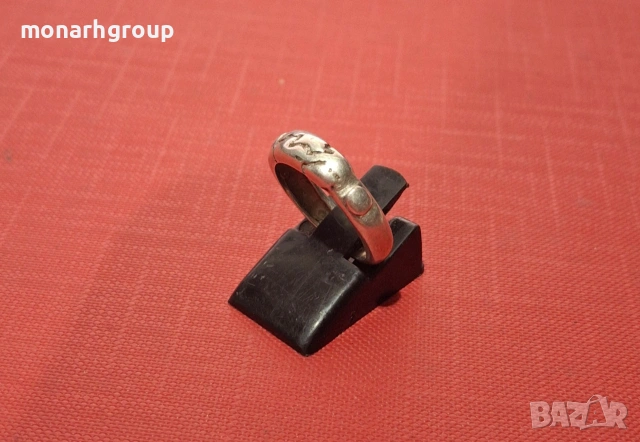 Сребърен пръстен, снимка 2 - Пръстени - 53068371