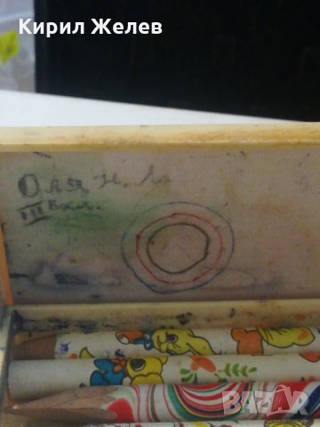 Стар ученически моливник - А345, снимка 5 - Други ценни предмети - 27316439