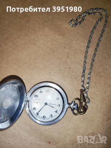 Стар джобен,руски часовник Молния, снимка 5 - Колекции - 48886622