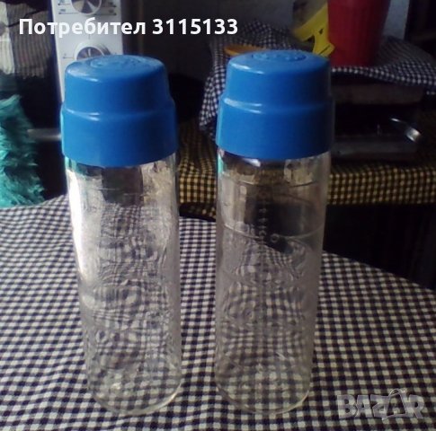 Стъклено бебешко шише  ,НОВО, снимка 2 - Други - 37907742