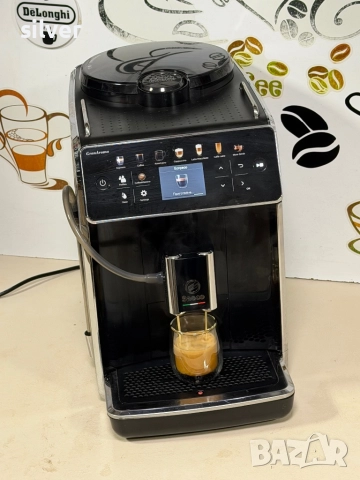 Кафемашина кафе автомат Saeco Gran Aroma с гаранция, снимка 2 - Кафемашини - 52730239