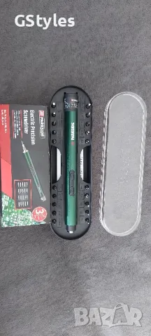 Прецизна електрическа отвертка PARKSIDE PEPS 3 A1 с 20 бита, снимка 2 - Отвертки - 50231825