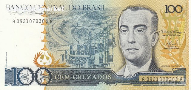100 крузадо 1986, Бразилия