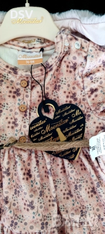 Детска рокля р-р74см 6м.- 9м., снимка 2 - Бебешки рокли - 52822214