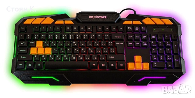 Геймърска Клавиатура G-8100 Gaming LED, снимка 2 - Клавиатури и мишки - 53327761