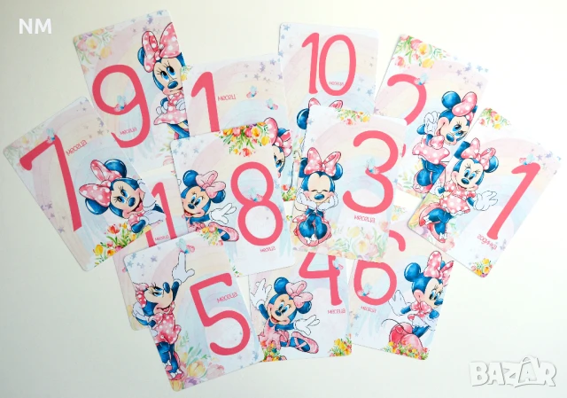 Бебе фото карти/ месечинки, снимка 10 - Други - 51150011