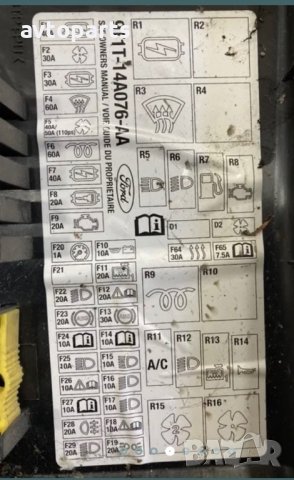 Ford connect 2009година 1.8tdci бушонни табла, снимка 3 - Части - 40483585