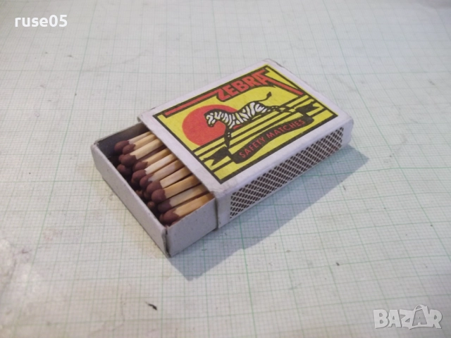 Кибрит "ZEBRA" нов, снимка 3 - Колекции - 52423391