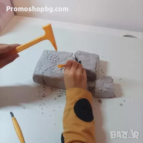 Диамантена - Кристална мина за деца, 16х12х3 см, снимка 3 - Образователни игри - 43008146