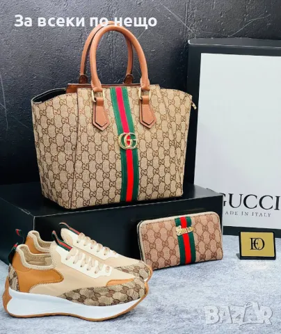 Gucci Дамска Чанта Гучи - 2 Налични Цвята Код D1819, снимка 3 - Чанти - 49051222