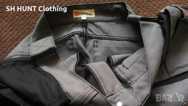L.Brador Stretch Work Trouser размер 50 / M - L работен панталон с от части еластична материя W4-364, снимка 15 - Панталони - 51967647
