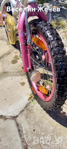 Детски велосипед за момиче , снимка 4 - Велосипеди - 53528171