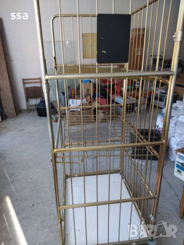 Транспортна складова количка поцинкована