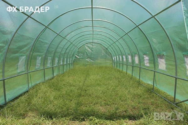 ПРОМОЦИЯ! Оранжерия тип свод 8 x 3 x 2M PREMIUM, снимка 2 - Оранжерии - 39356625