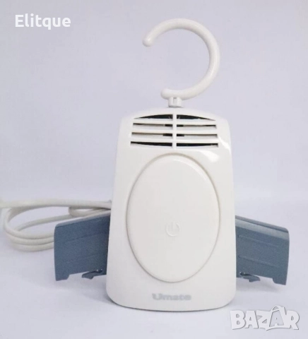 Закачалка с функция за изсушаване, За дрехи и обувки, С горещ въздух, Бял, снимка 3 - Други стоки за дома - 52832713