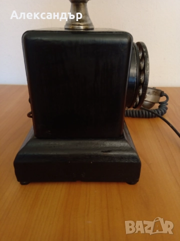 Български ретро телефон, снимка 5 - Антикварни и старинни предмети - 52412498