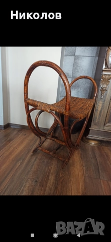 Бамбукова табуретка, снимка 3 - Други - 52754547