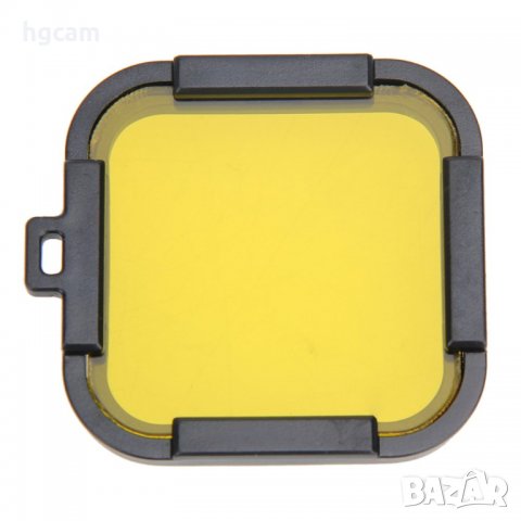 Филтър за подводно снимане за GoPro Hero 4/5 Session, С рамка, Жълт/Червен, снимка 3 - Обективи и филтри - 27865415