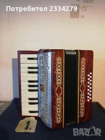 Акордеони,,Weltmaister" стар немски 40баса  и ,,Bella Donna" 42баса и други. . , снимка 5 - Акордеони - 41353667