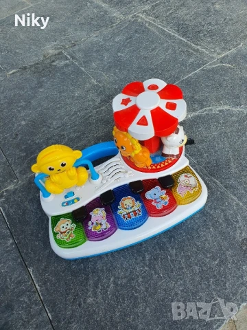 Интерактивна детска играчка-пиано , снимка 3 - Музикални играчки - 51378181