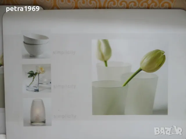 Английски подложки за чинии с корков гръб, снимка 9 - Аксесоари за кухня - 49110217