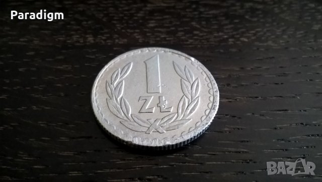 Монета - Полша - 1 злота | 1986г., снимка 2 - Нумизматика и бонистика - 27872207