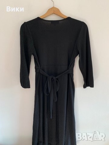 Черна рокля, снимка 6 - Рокли - 26438683