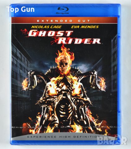 Блу Рей Призрачен ездач / Blu Ray Ghost Rider, снимка 1 - Blu-Ray филми - 42956947