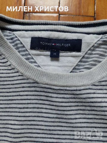 Tommy Hilfiger-Оригинал 100% памук-размер M, снимка 2 - Пуловери - 49025057