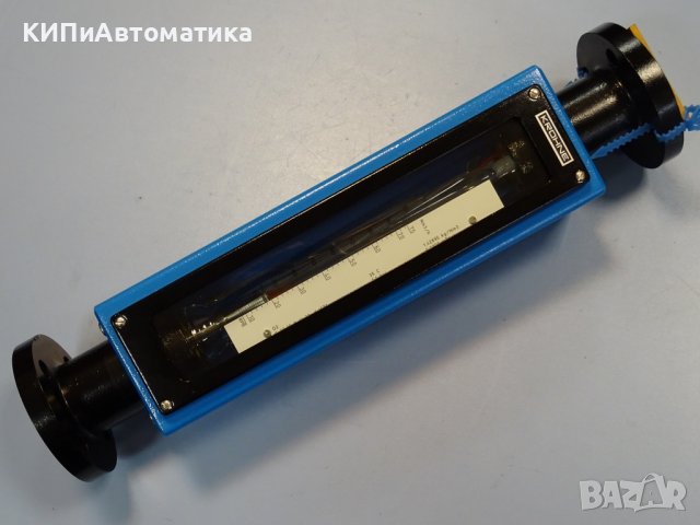 Ротаметър KROHNE GA 24R Glasstube flowmeter 10-75 Nm3/h, снимка 3 - Резервни части за машини - 37461061