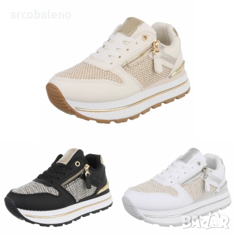 Дамски ниски маратонки, 3цвята 