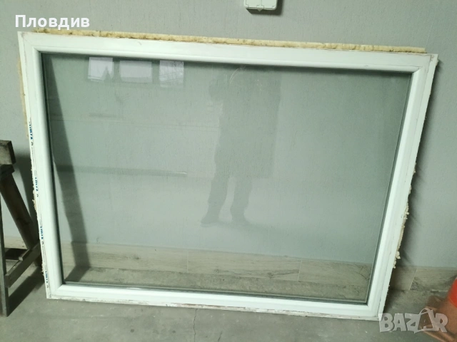 ГОЛЯМ неотваряем ПВЦ прозорец 160х120см