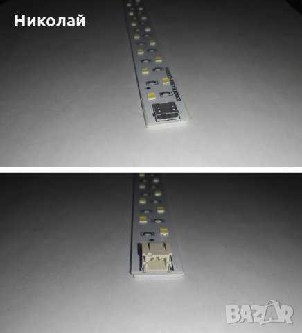 LED лента 20 см. с micro usb порт , снимка 3 - Друга електроника - 27896509