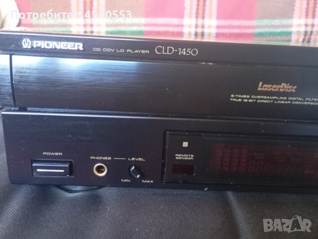 Pioneer cld 1450 Плеър , снимка 2 - Ресийвъри, усилватели, смесителни пултове - 51464524