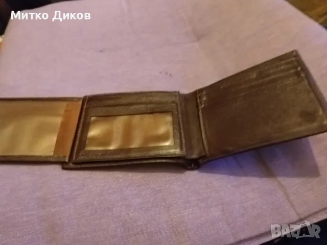 Портфейл нов марков  на Керн Колекцион естествена кожа 120х95мм, снимка 5 - Портфейли, портмонета - 48102916