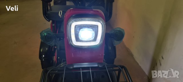 Електрическа триколка дву-триместна С-1 750W RED нов модел 2024 год., снимка 2 - Мотоциклети и мототехника - 36634020