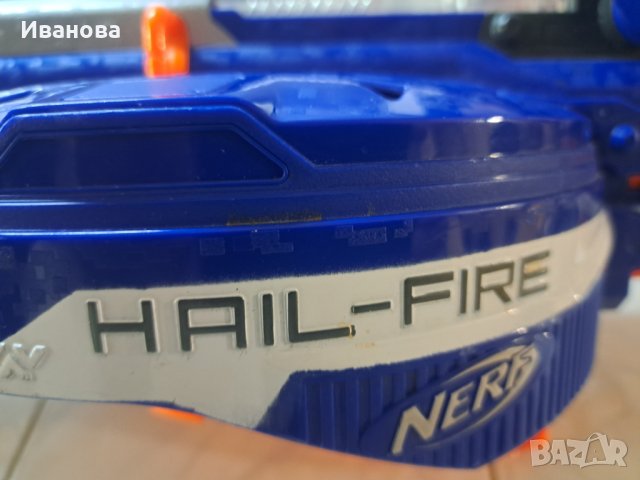 Nerf Gun N-Strike Elite Hail Fire   , бластер с батерии, снимка 6 - Други - 41495524